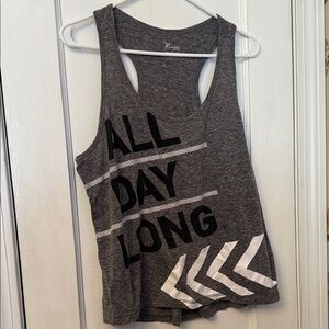 🩶 Old Navy Active Heather Gray Tank TopSZ XL